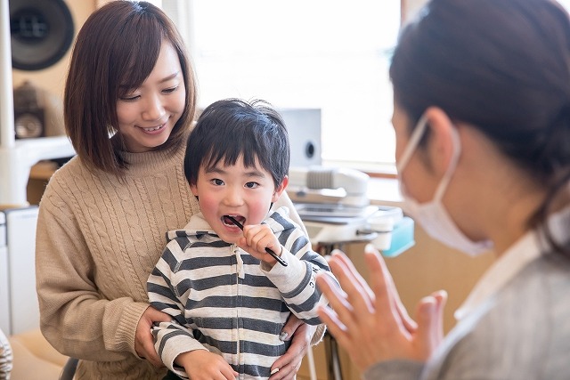 お子さまの治療について