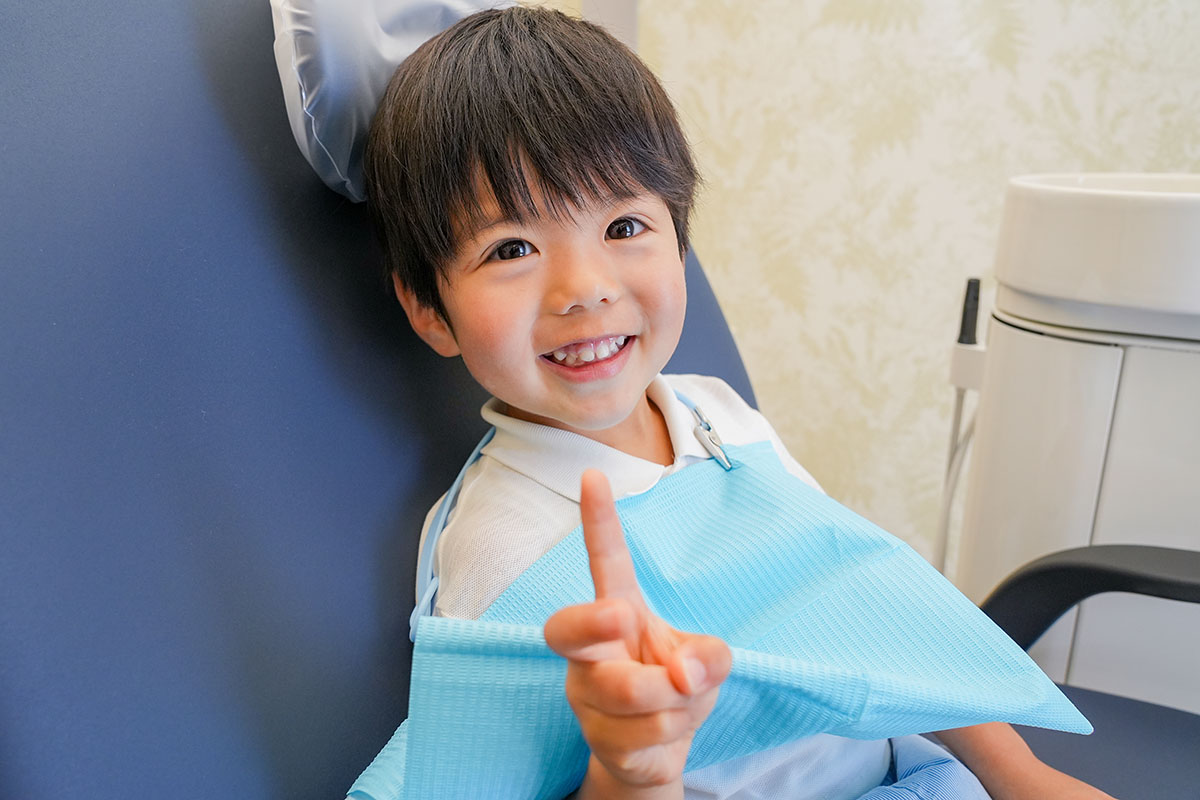 小さなお子さまの歯科デビューも安心